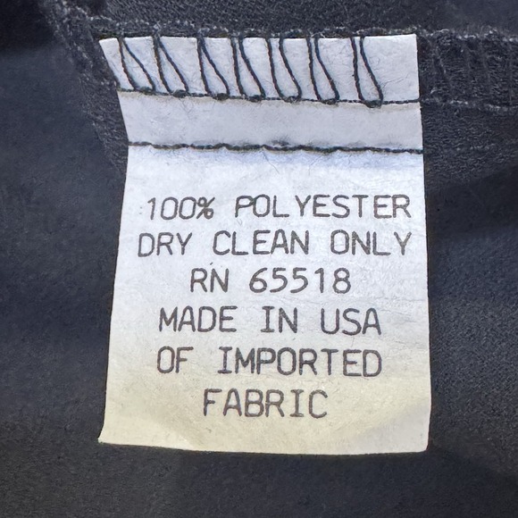 NWT Vintage PATRA Black Semi Sheer Chiffon Flounce Midi Skirt Size 4 Whimsigoth - Picture 9 of 11